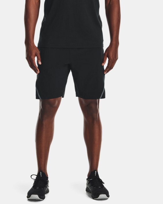 Men's UA Unstoppable Shorts, Black, pdpMainDesktop image number 1